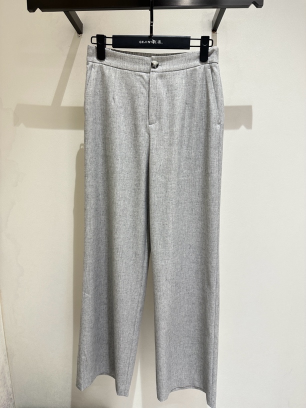 GEJIN/2025新款气质西服阔腿裤