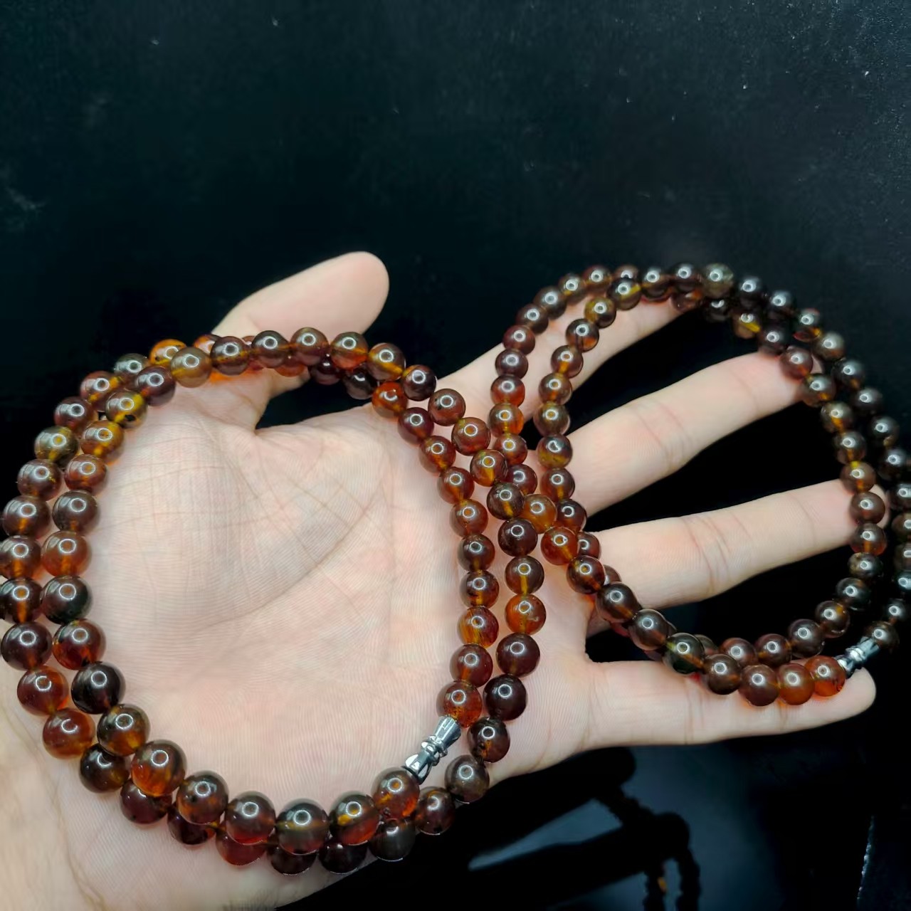 【康康严选】紫罗兰琥珀女神链GL【多样性发其一】约7mm+