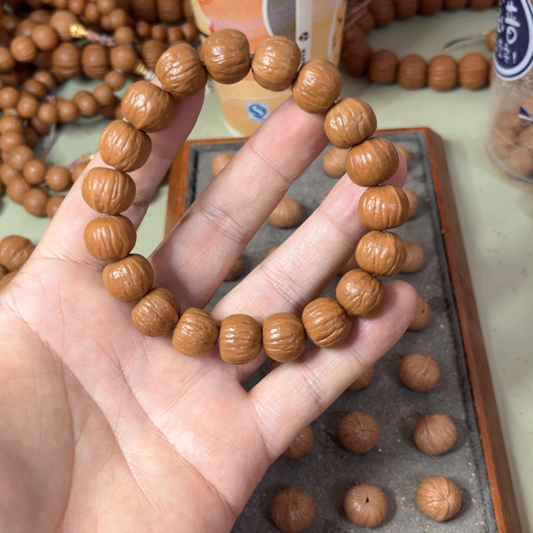 吊坠猴头核桃漂*三维同尺14南瓜