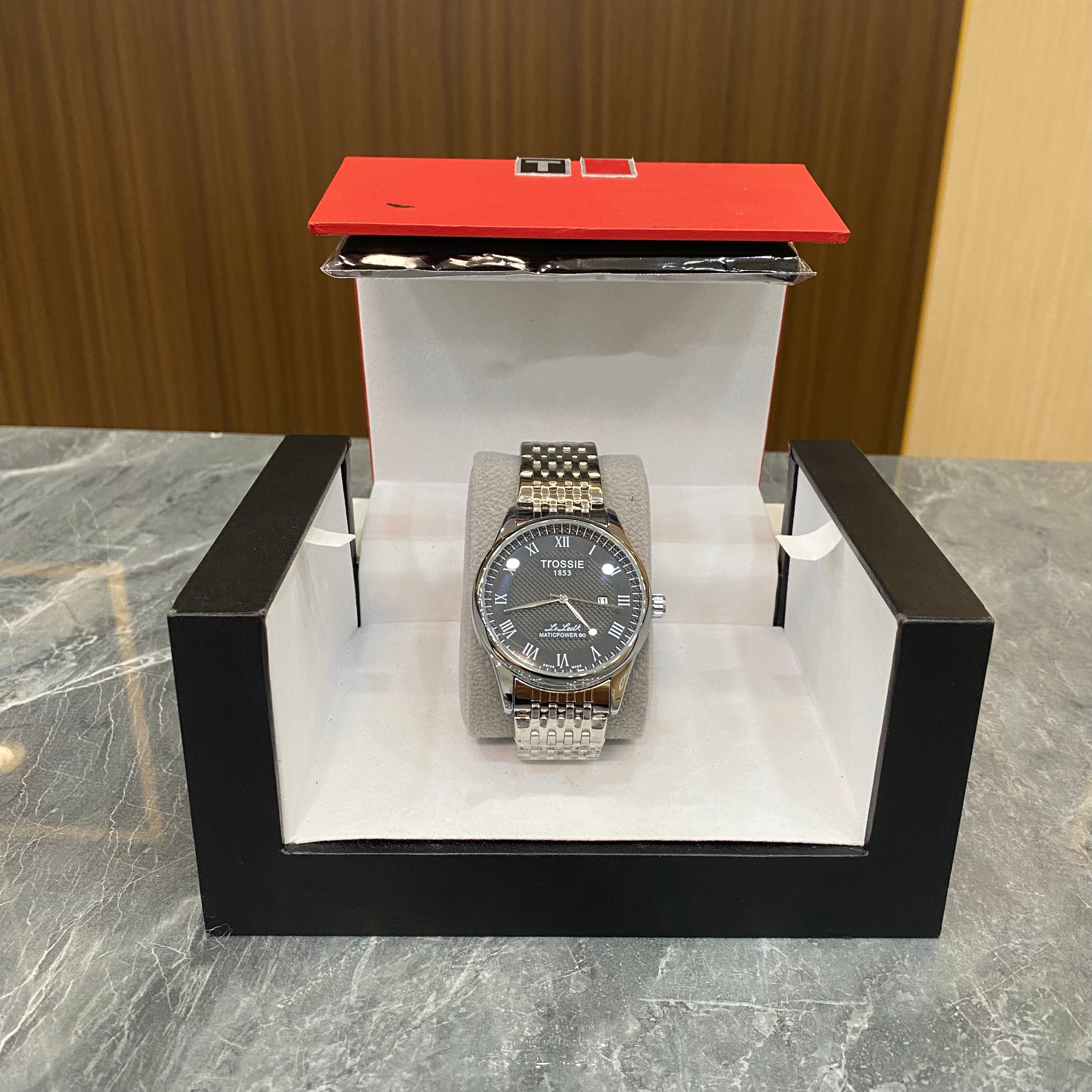 【专柜正品】全新/TrOSSIE/力洛克系列/男士全自动腕表/41MM/-H83