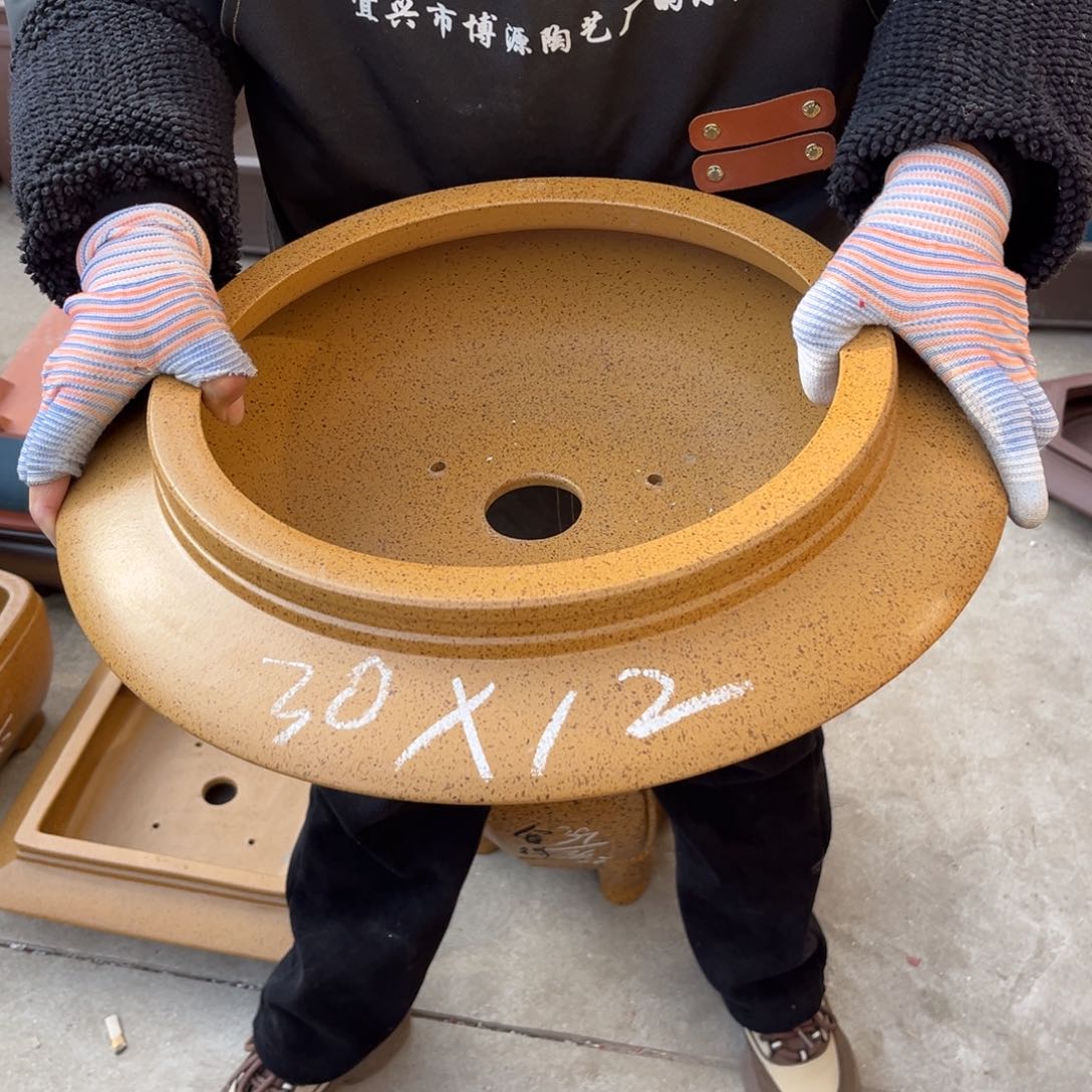 紫砂花盆盆景艺术