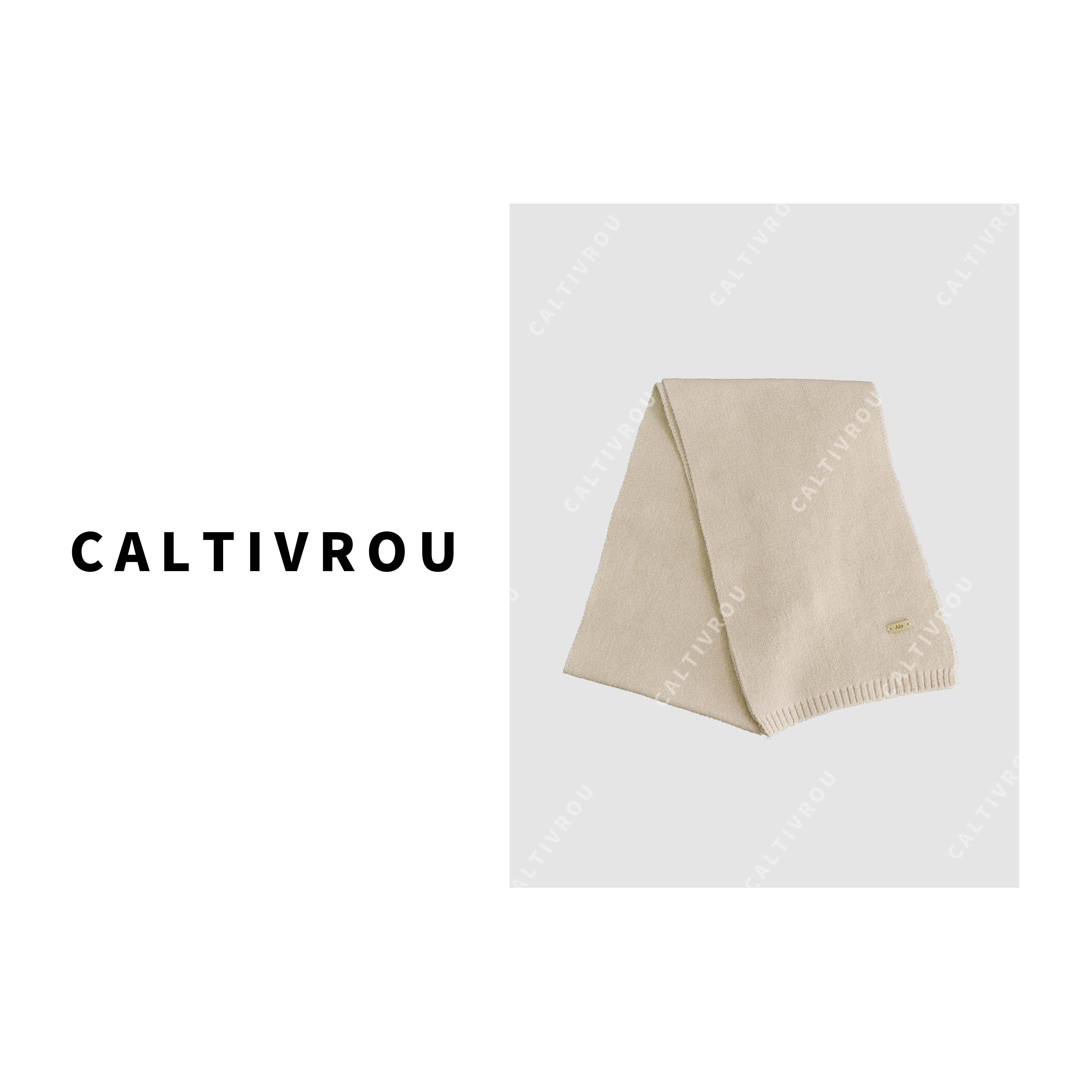 【蕊蕊】优雅气质百搭氛围感围巾-S19704