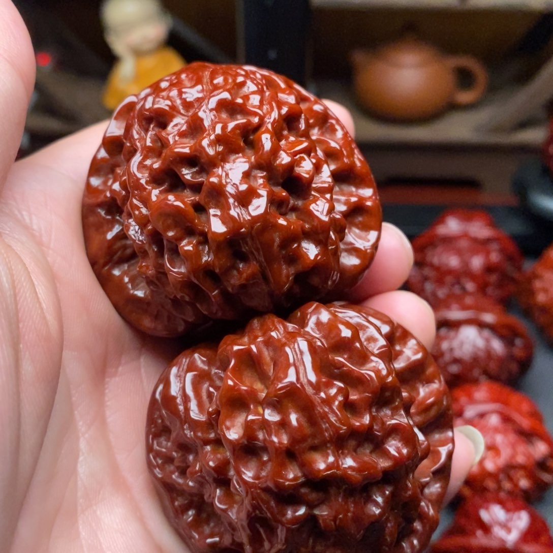 吊坠文玩核桃50龙鼎