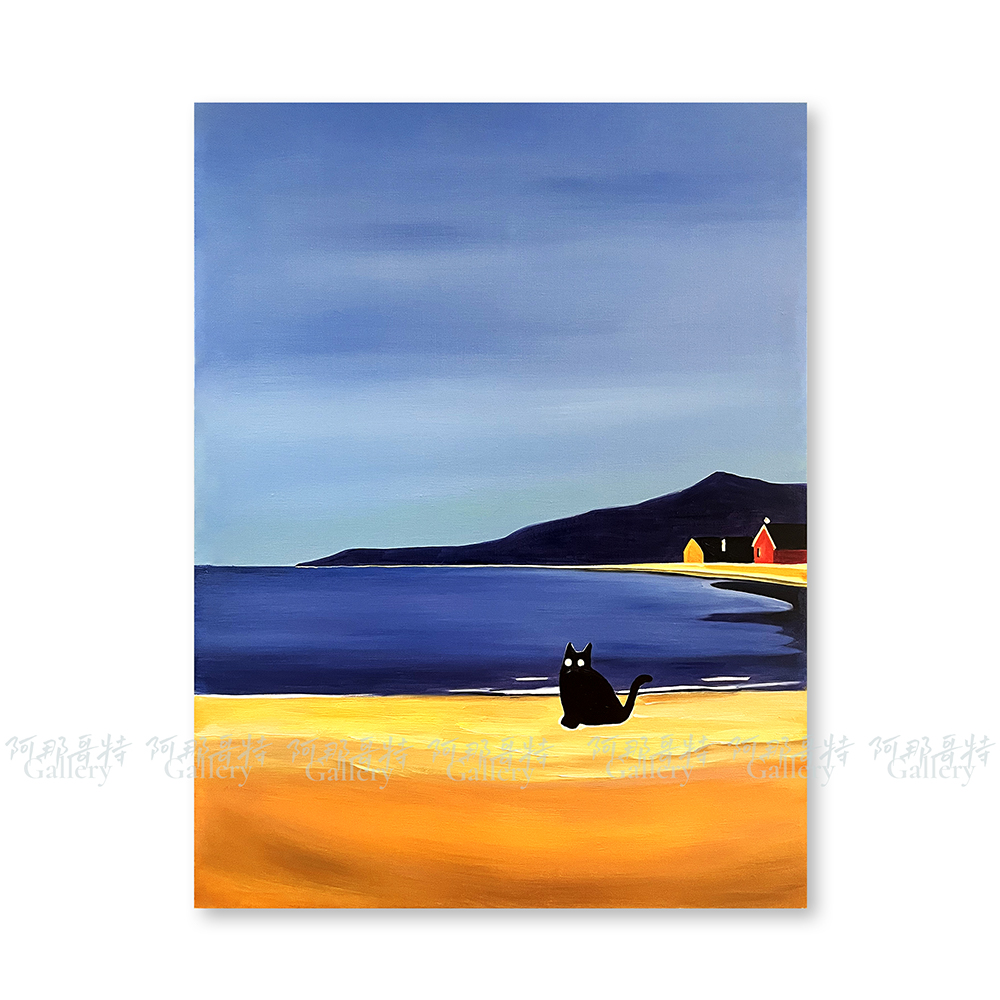 【滩喵望海】原创手绘画 "60*80" - No.026 ‧ Anagata Gallery