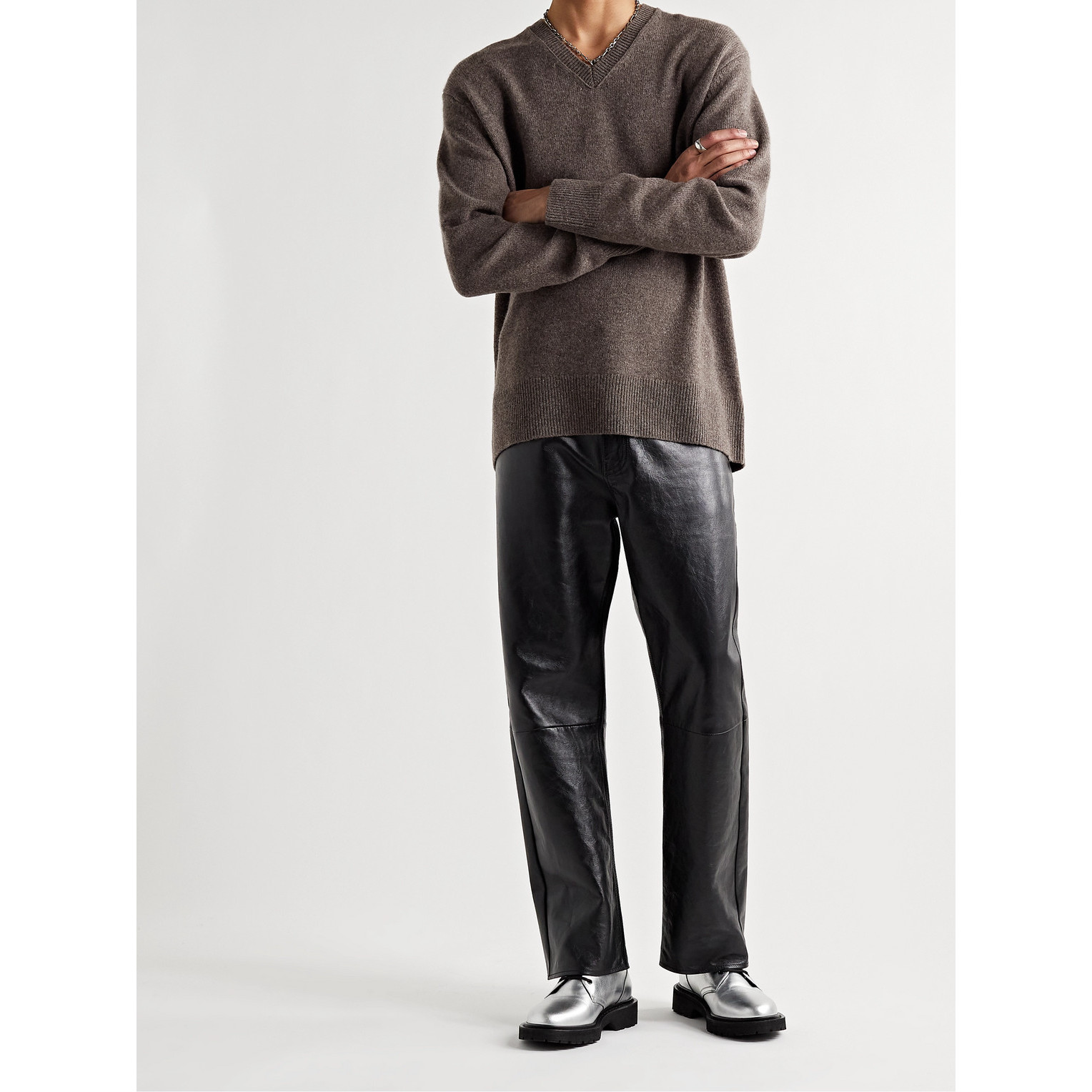 Acne Studios 羊毛羊绒混纺毛衣NAP颇特