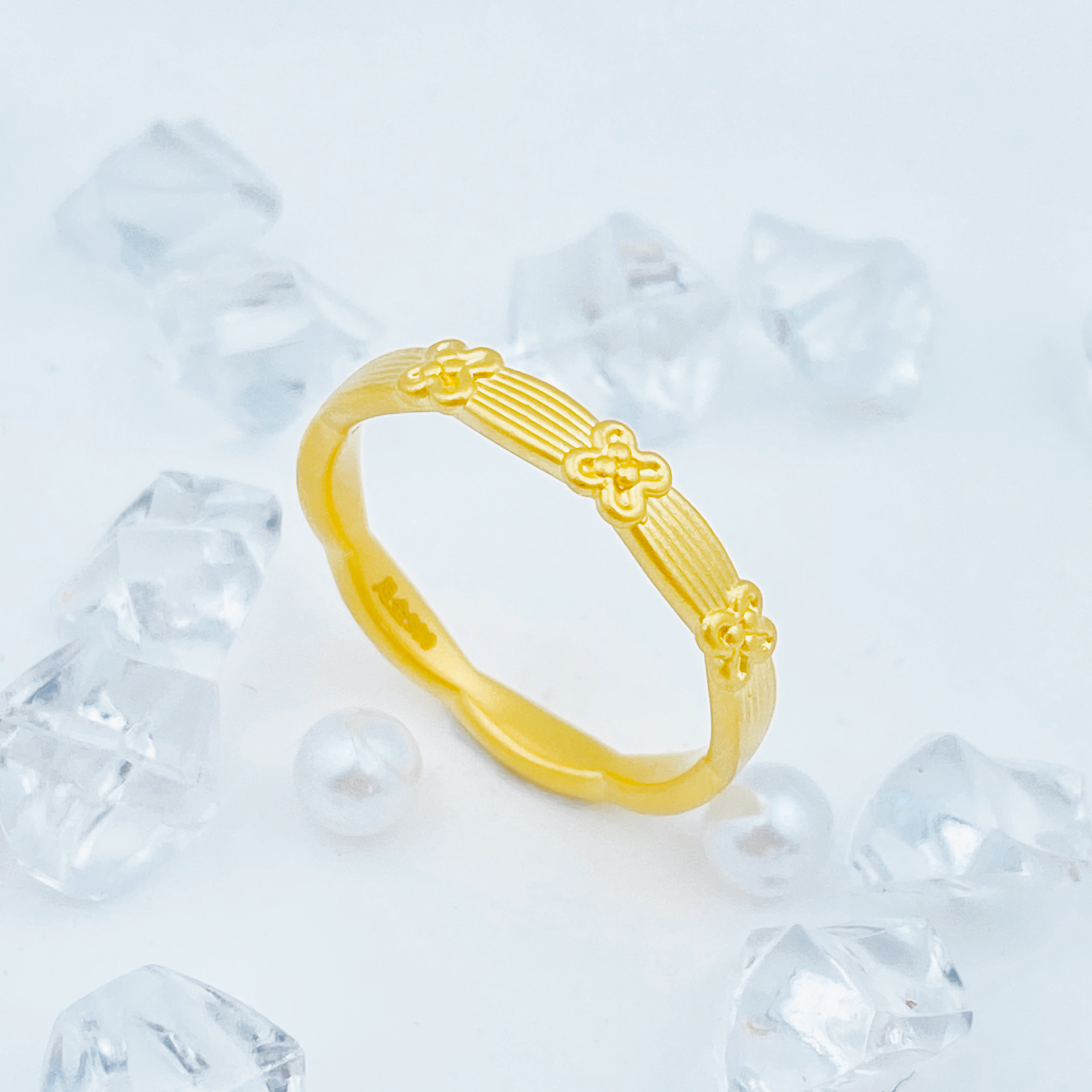 【国潮】足金999 小富桂戒指 0.95 14圈口