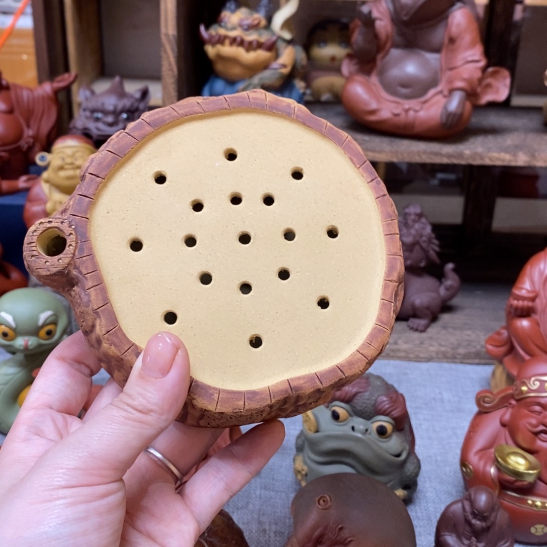 紫砂茶宠荷*许健康了