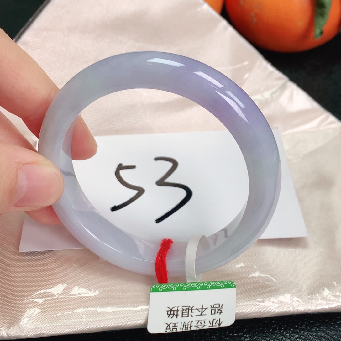 翡翠手镯未镶嵌53正