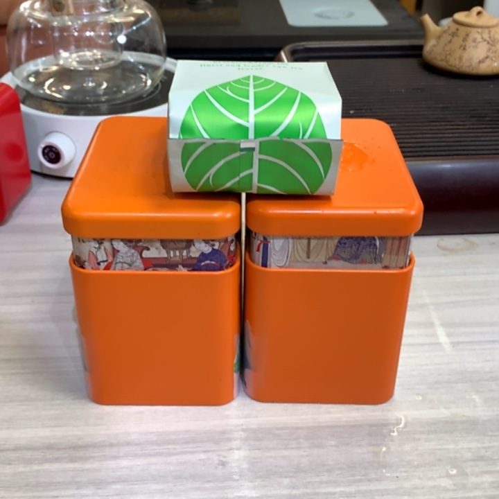 大山电木茶盘优选-上川岛铁白红2+上川绿小包-绿