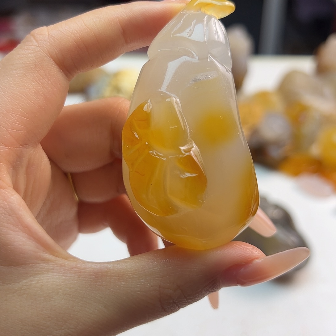 玛瑙/玉髓未镶嵌颈饰