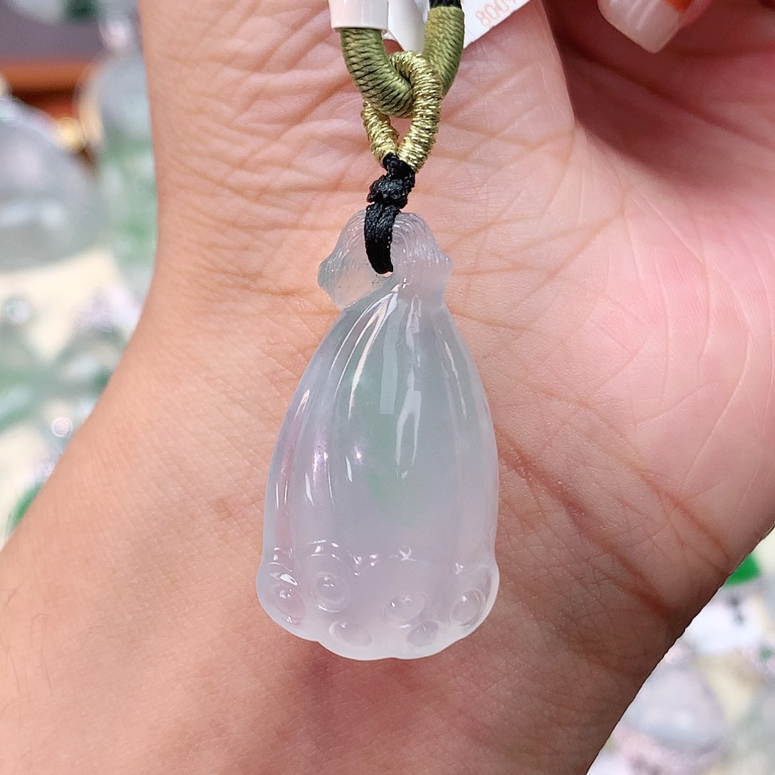 颈饰未镶嵌翡翠莲蓬