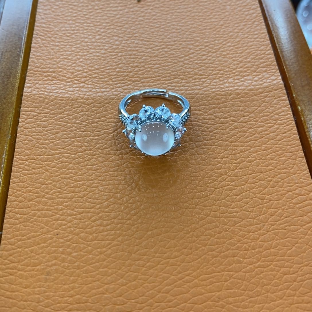 石英质玉吊坠(不含链)合金小***～
