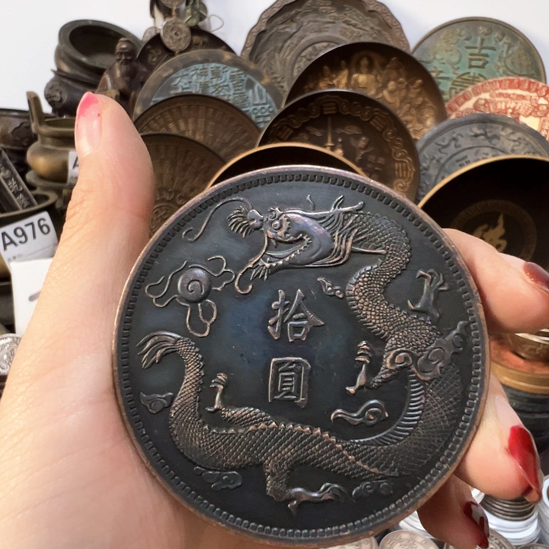 金属复古风格摆件