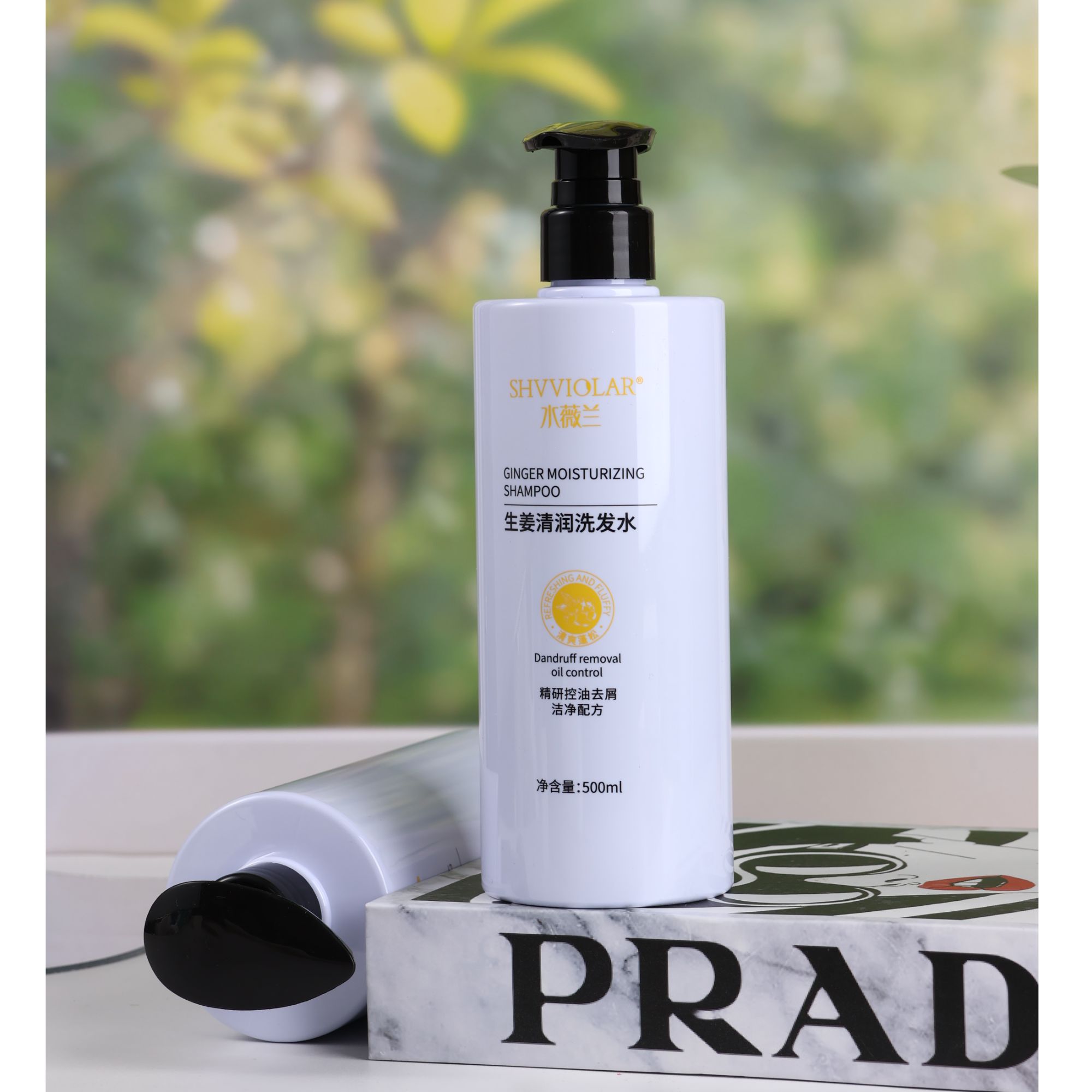 发4瓶！水薇兰生姜清润去屑洗发水 SUWEI28