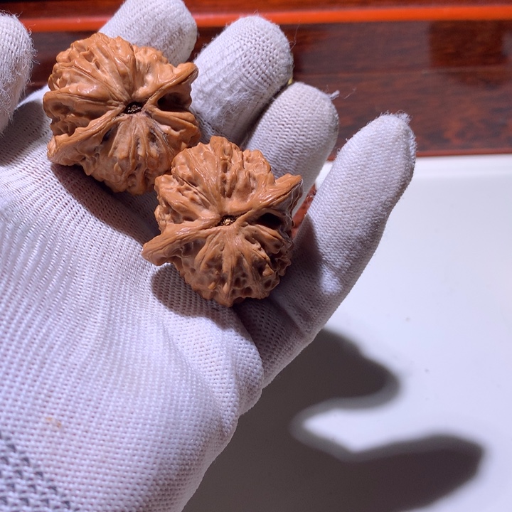 文玩核桃把件我***肥龙脉元宝