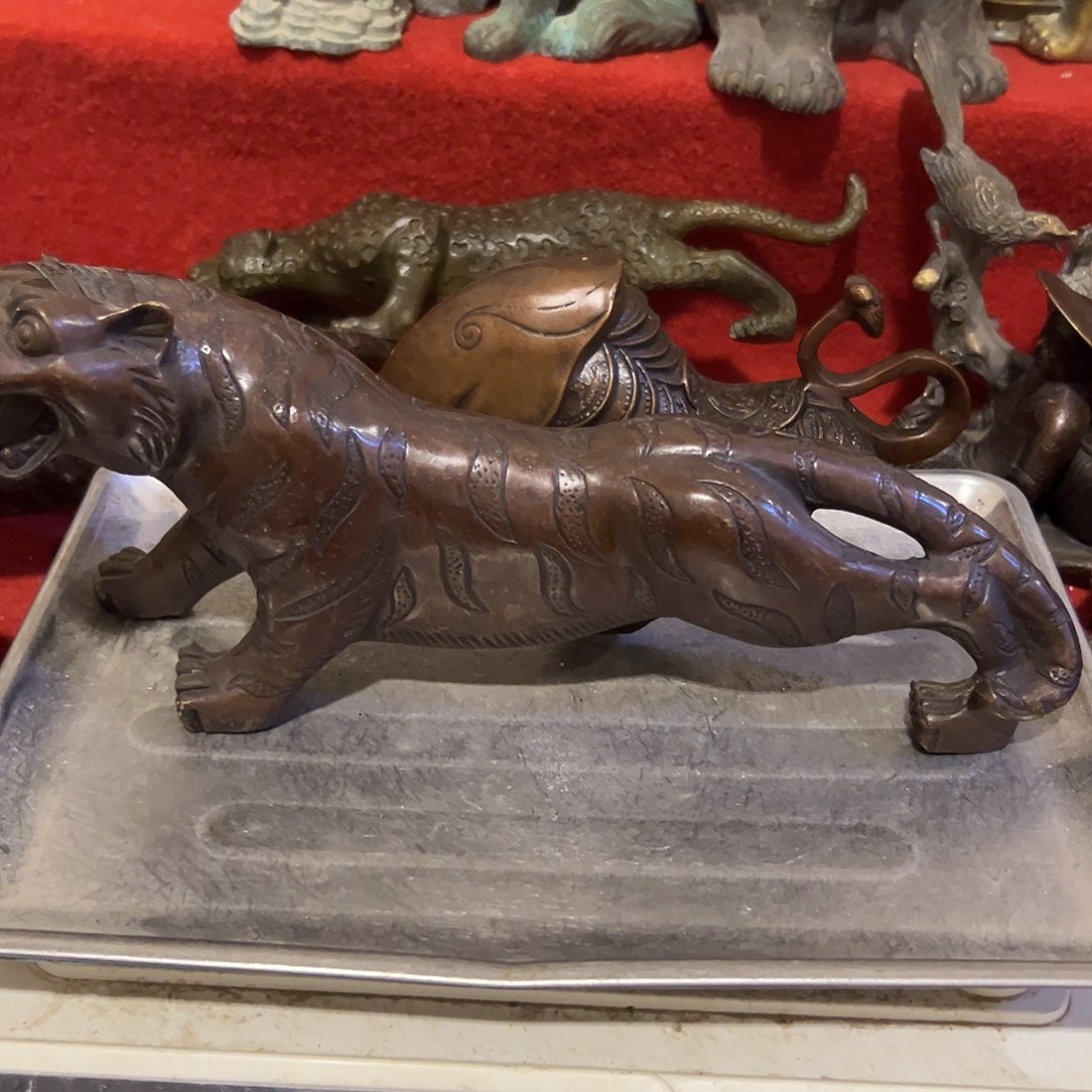 泰***客黄铜摆件，文房摆件工艺品