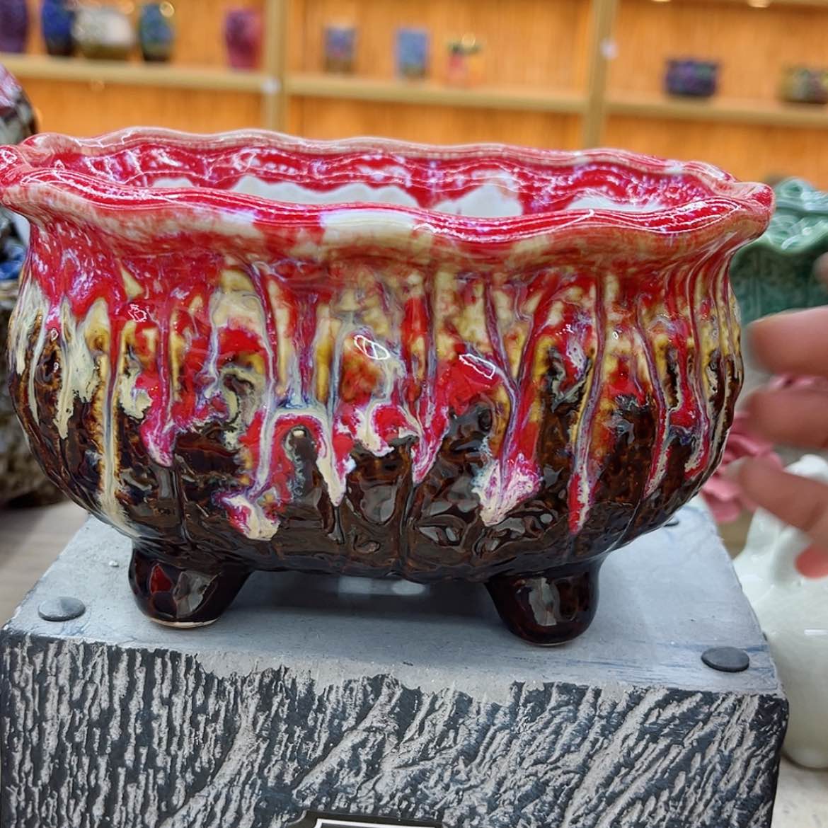 【闪购商品】陶瓷花盆