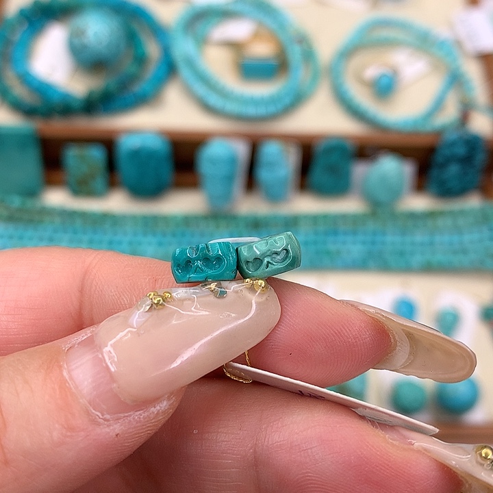 绿松石挂件未镶嵌