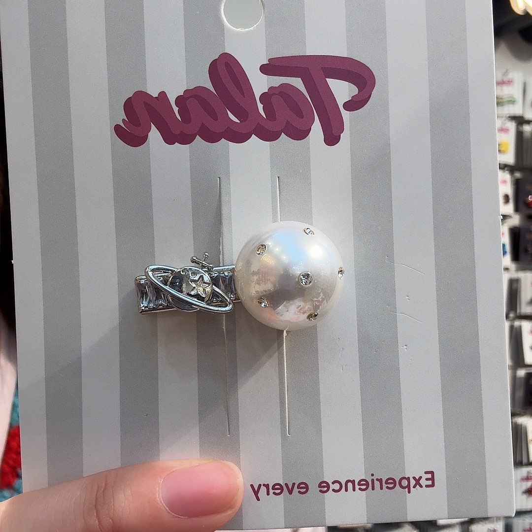 布艺铁合金白球鸭夹