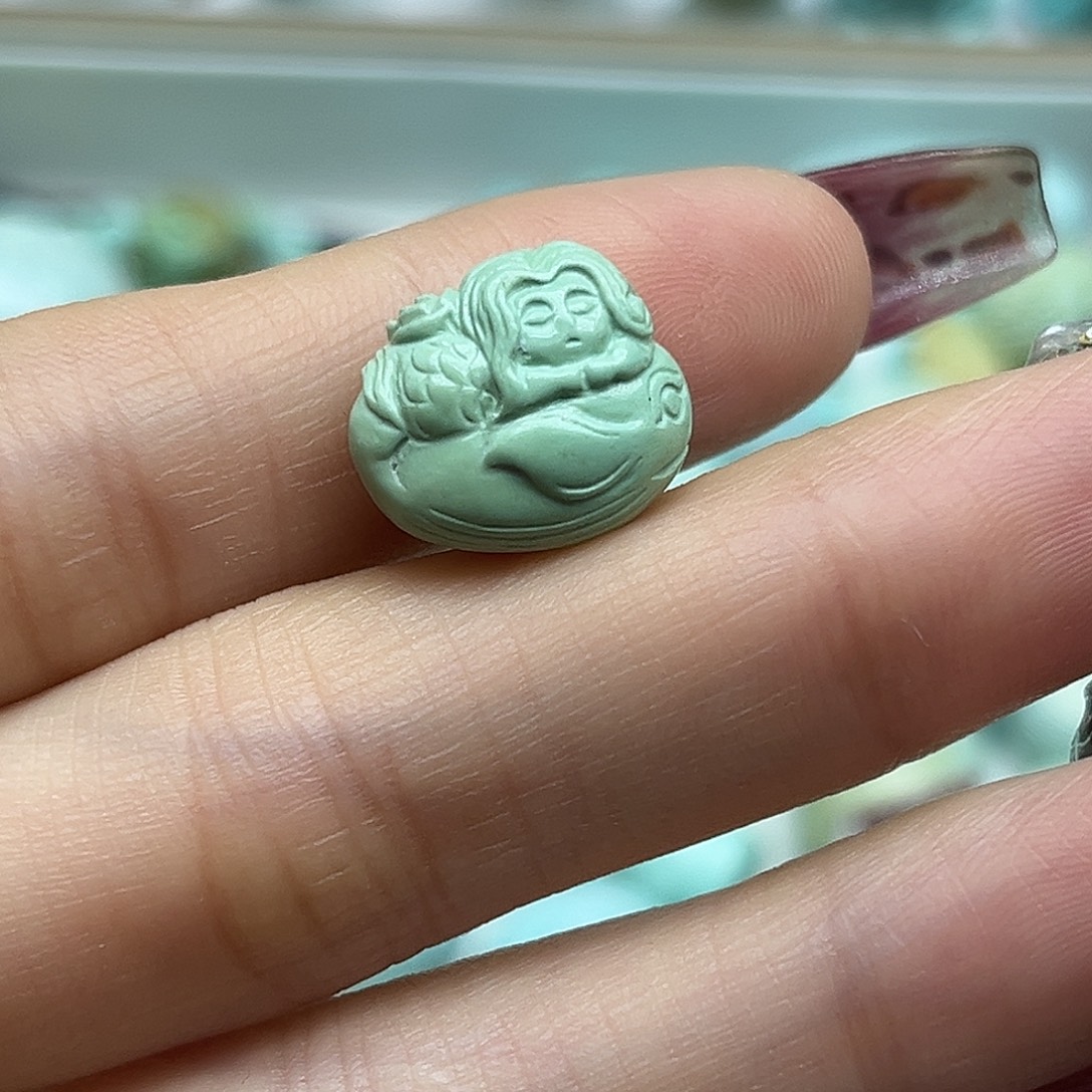 绿松石未镶嵌珠宝奇石