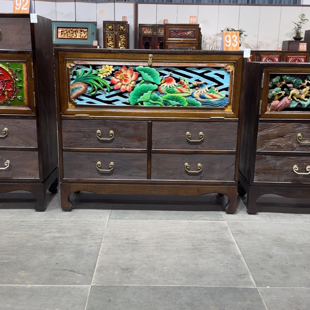 米***大理石榉木圆角款精品复古风系列套装系列