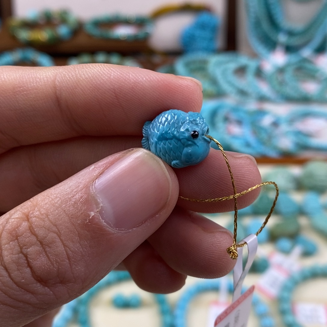 绿松石未镶嵌配饰