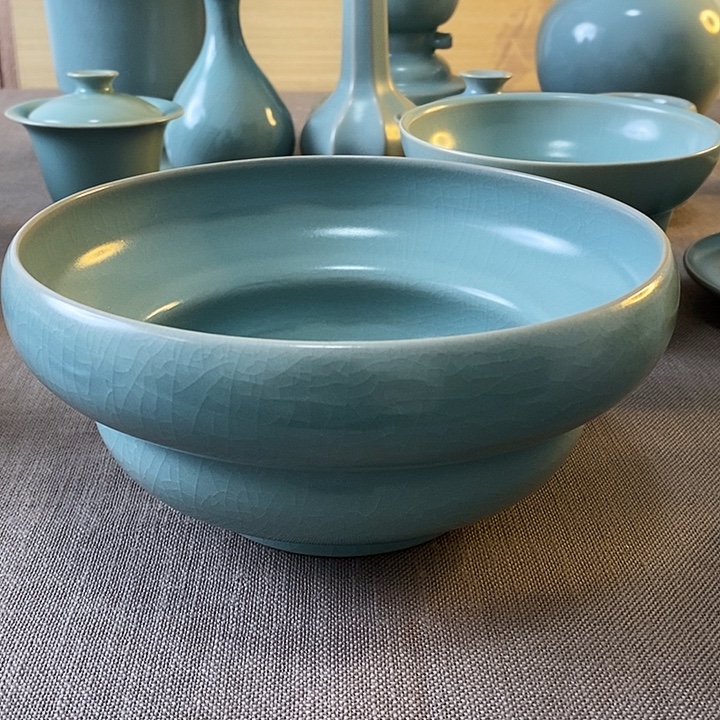 瓷片葫芦茶洗一一一一一一一