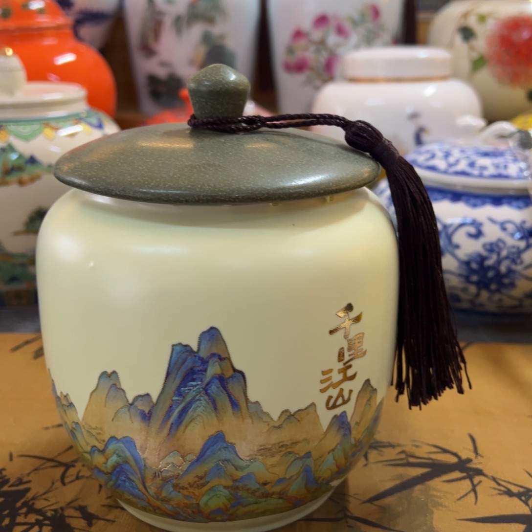 高端款家用茶叶罐