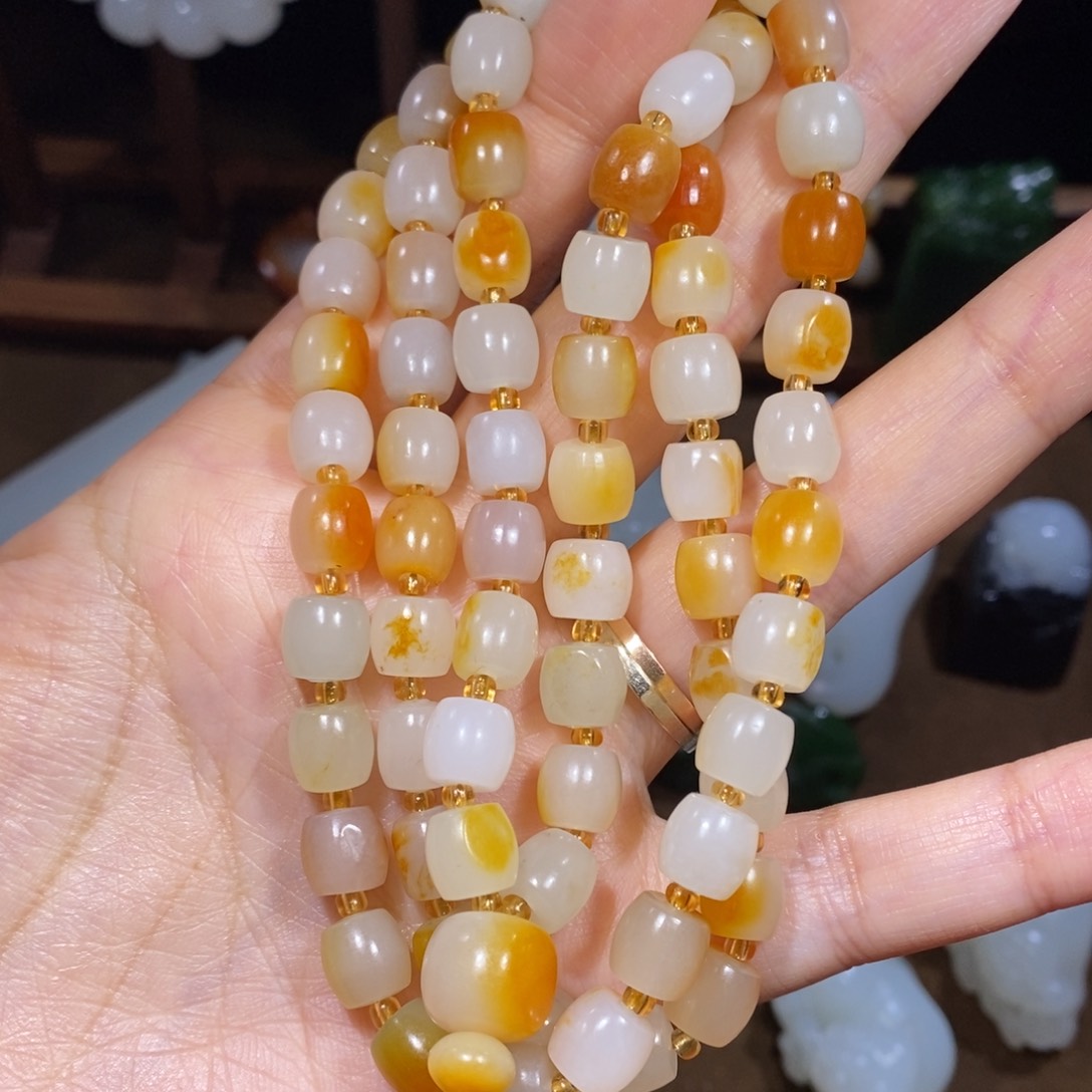 和田玉手链未镶嵌