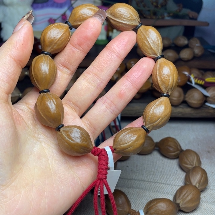 橄榄核手串/手链梅林铁核18.26