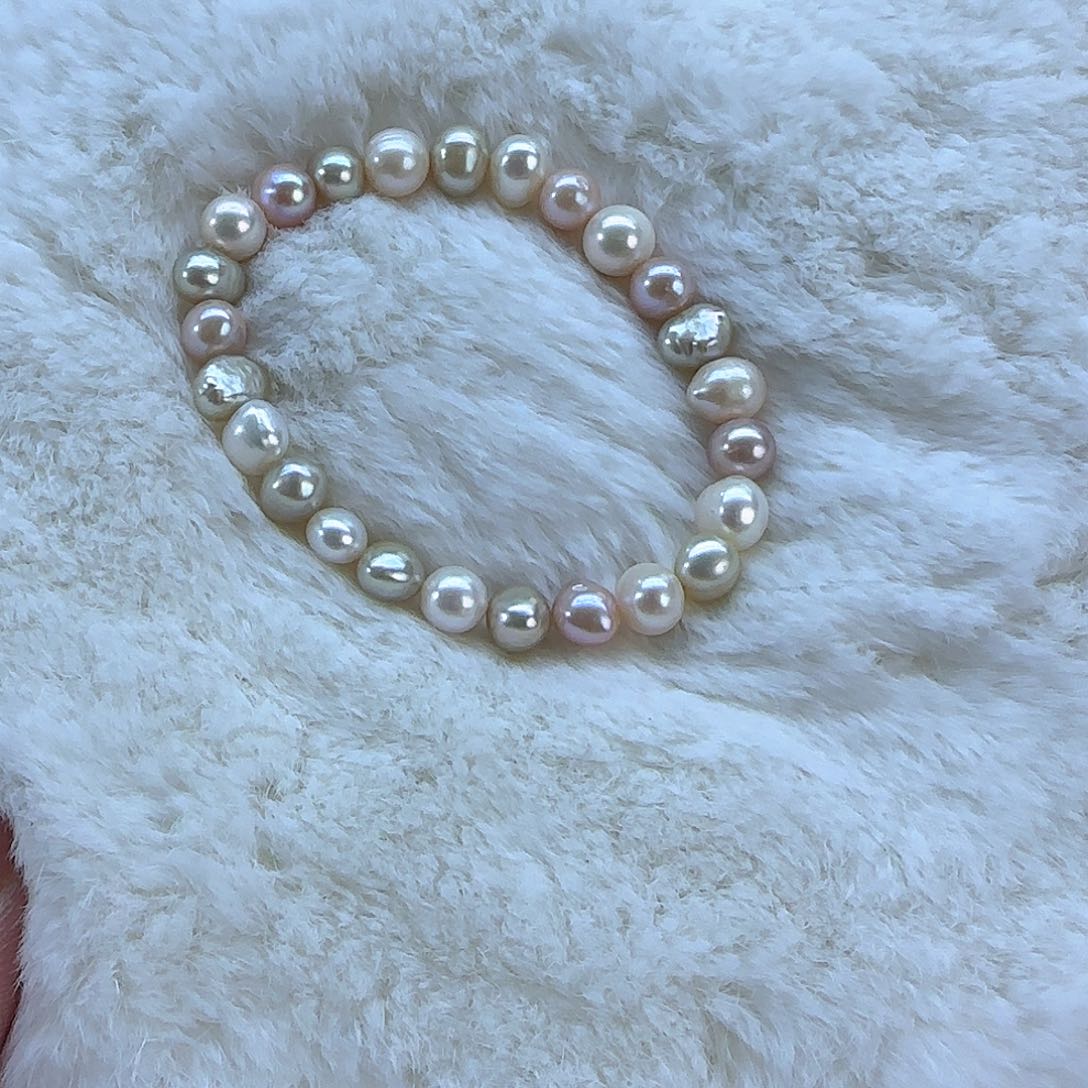 未镶嵌项链定制757淡水珍珠