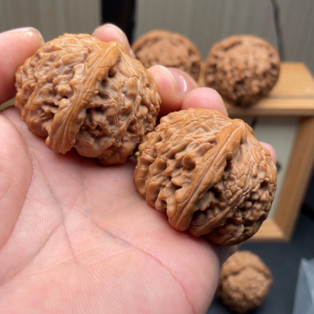 吊坠文玩核桃41+白狮子头