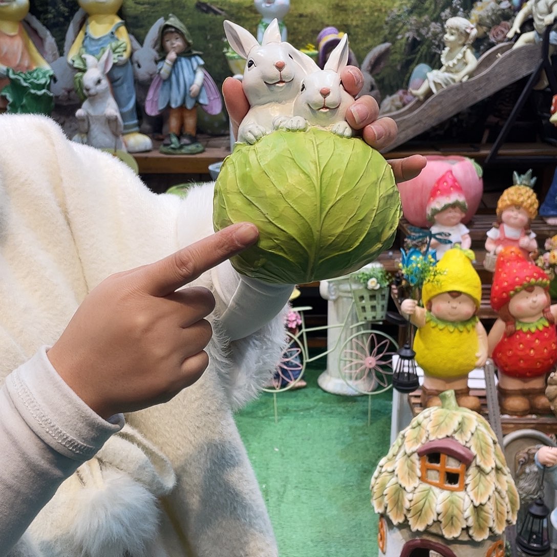 摆件花园摆件红红火火