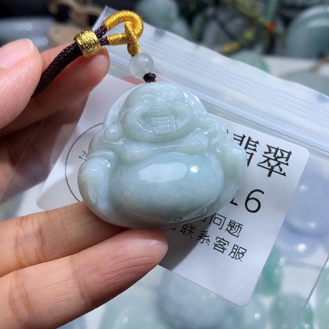 翡翠未镶嵌颈饰316