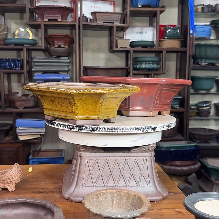 花***甲花盆紫砂加奎紫砂花盆