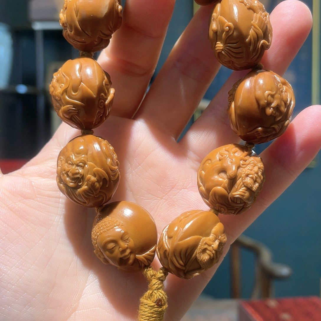 橄榄核手串/手链贝*罗汉，2.1加……