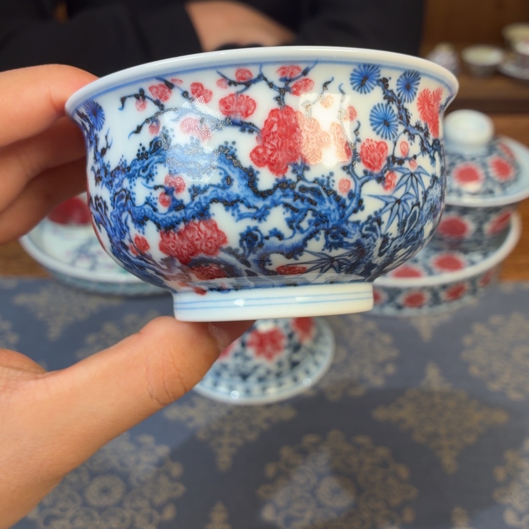 杯子瓷瓷姑娘景德镇陶瓷艺术