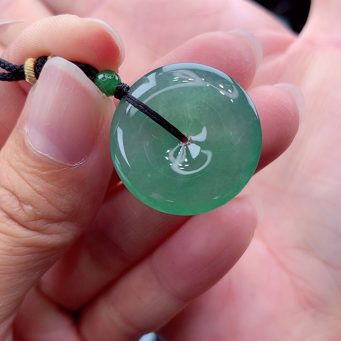 颈饰未镶嵌翡翠编号10尺寸23.7-4.9