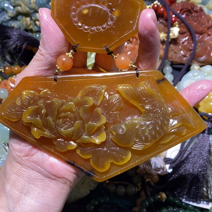 岫玉岫玉吊坠未镶嵌
