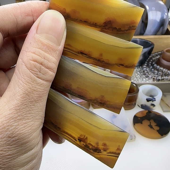 玛瑙/玉髓未镶嵌颈饰