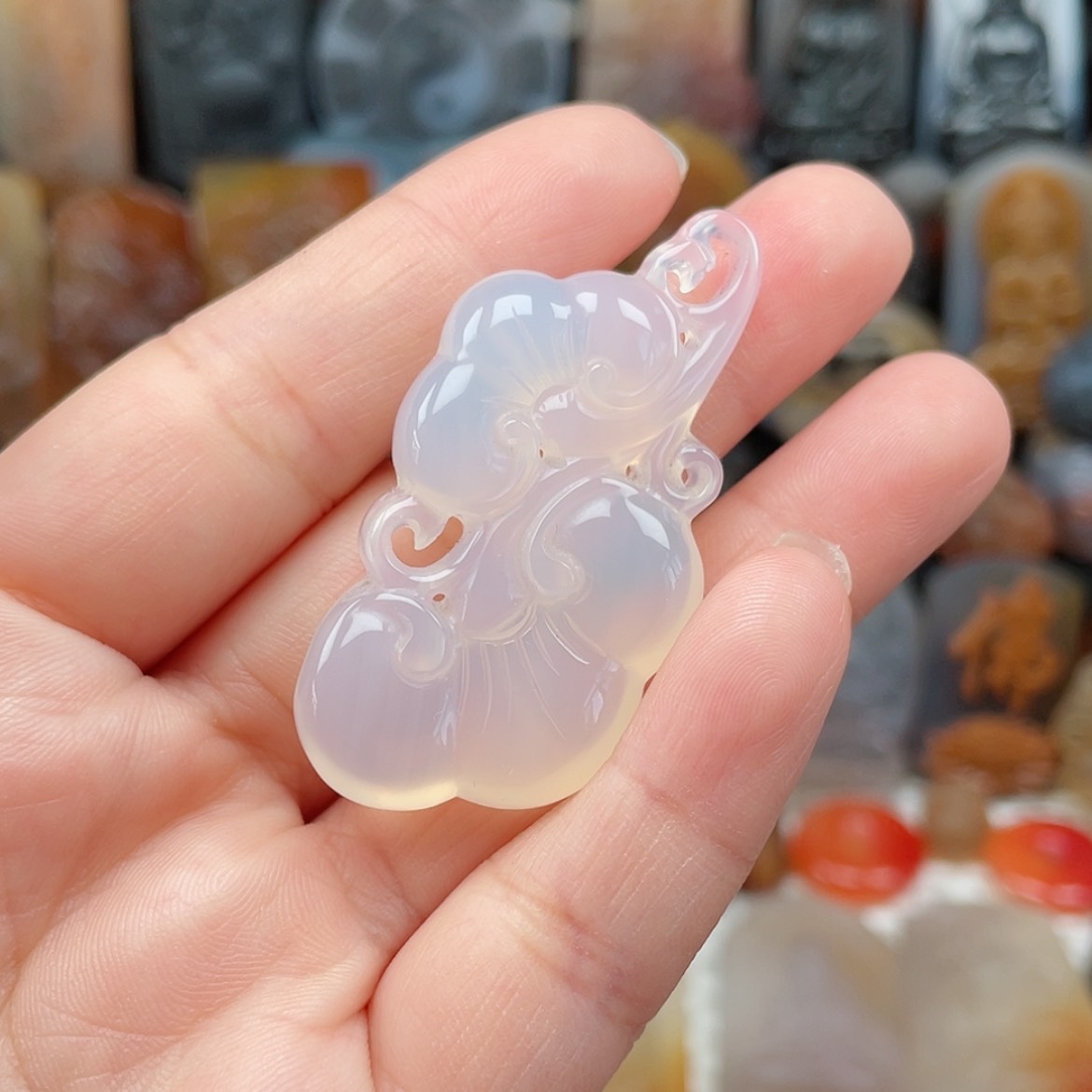 【闪购商品】玛瑙/玉髓颈饰未镶嵌
