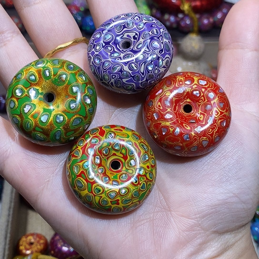 非遗大漆平安扣/个