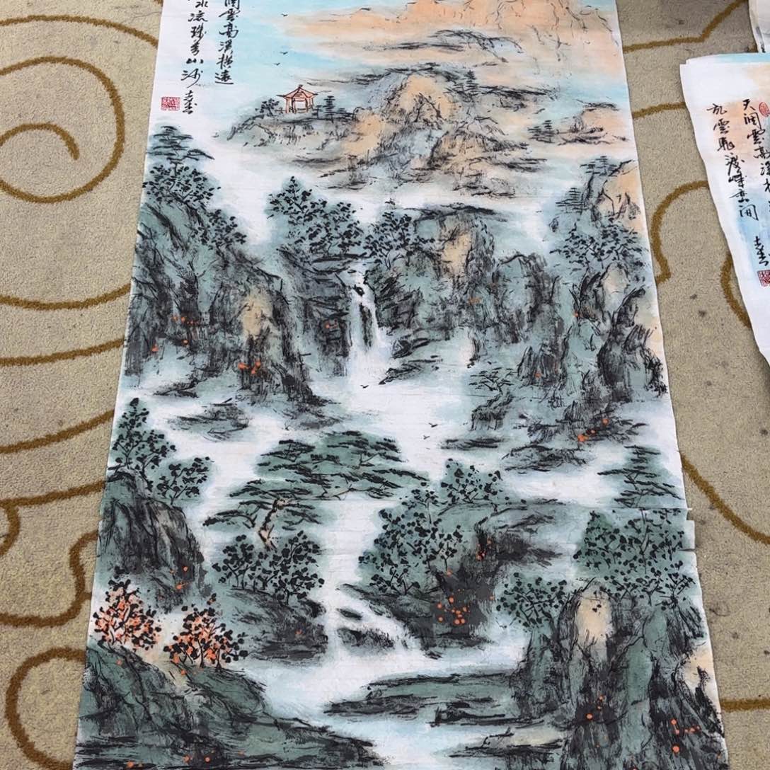 国画杨志杰四尺艺