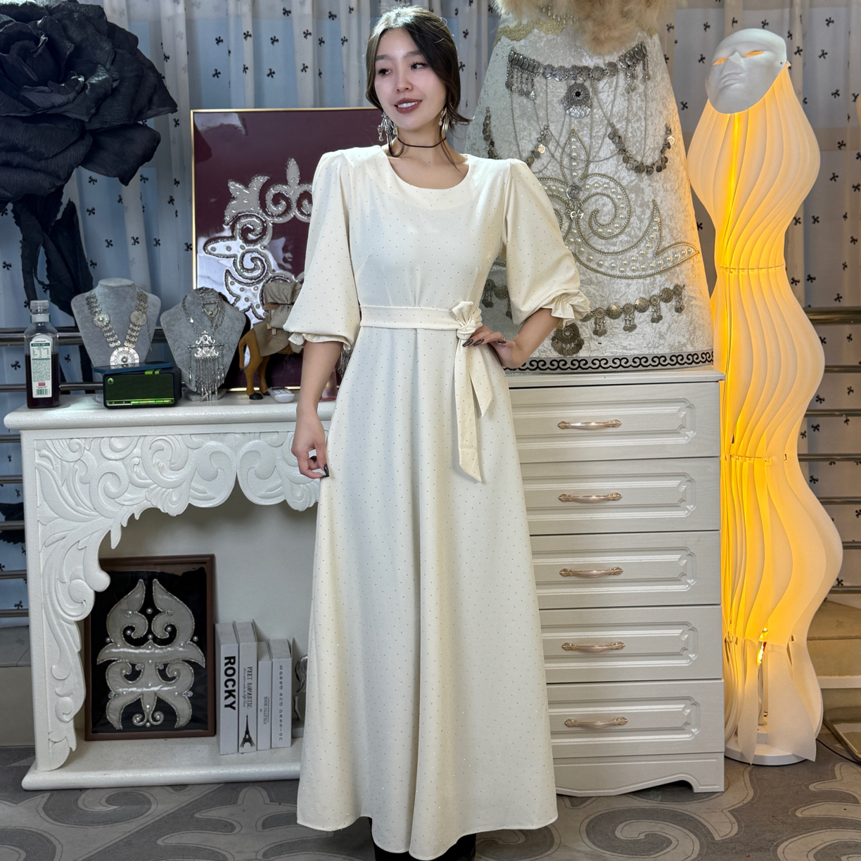 新款民族风气质百搭连衣裙