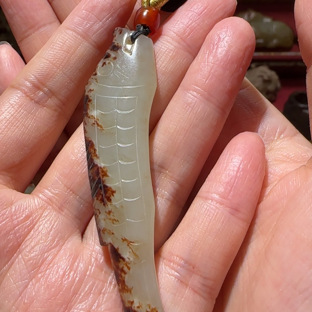 和田玉挂件未镶嵌