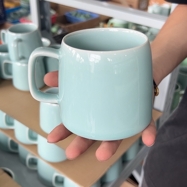 龙泉云间青瓷小米茶器