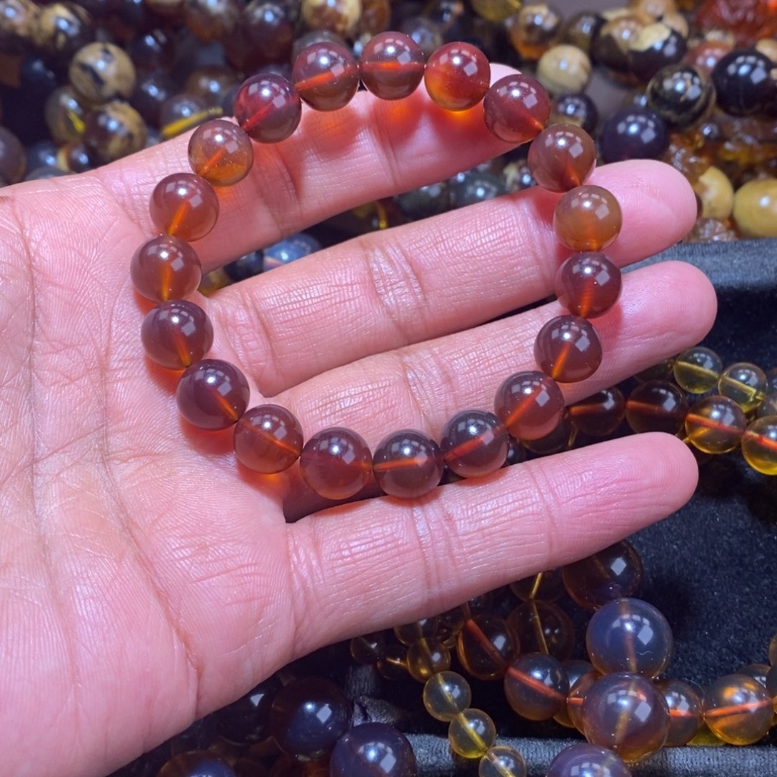 琥珀手链未镶嵌辉*