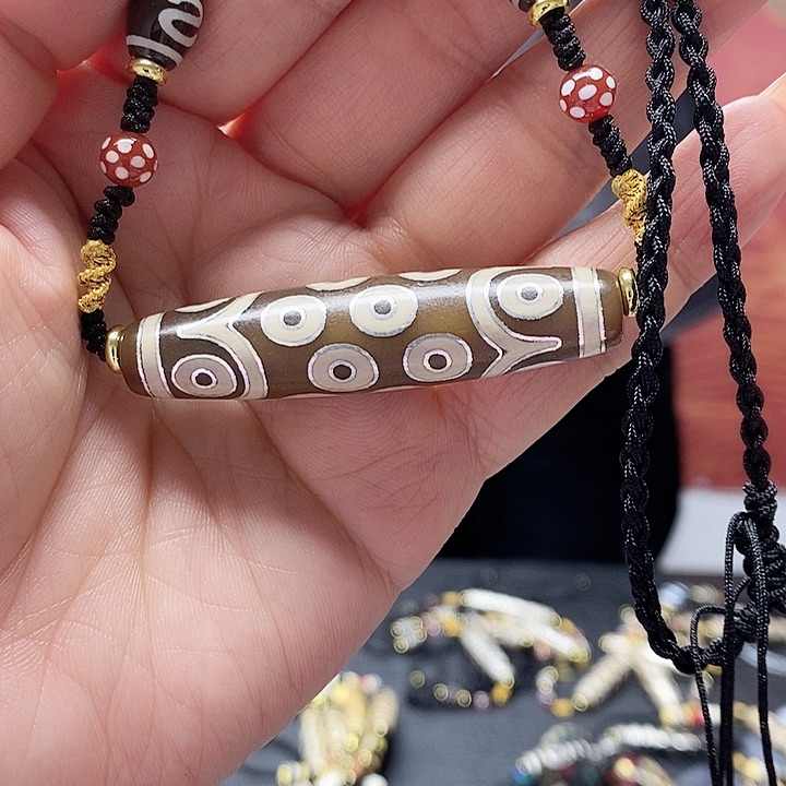 玛瑙/玉髓颈饰合金