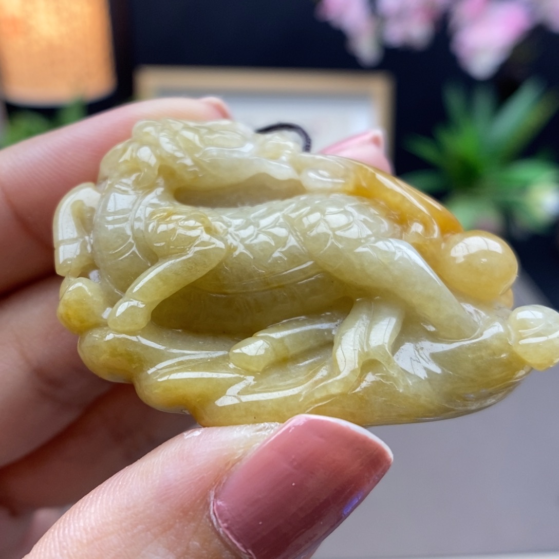翡翠未镶嵌颈饰吊坠11
