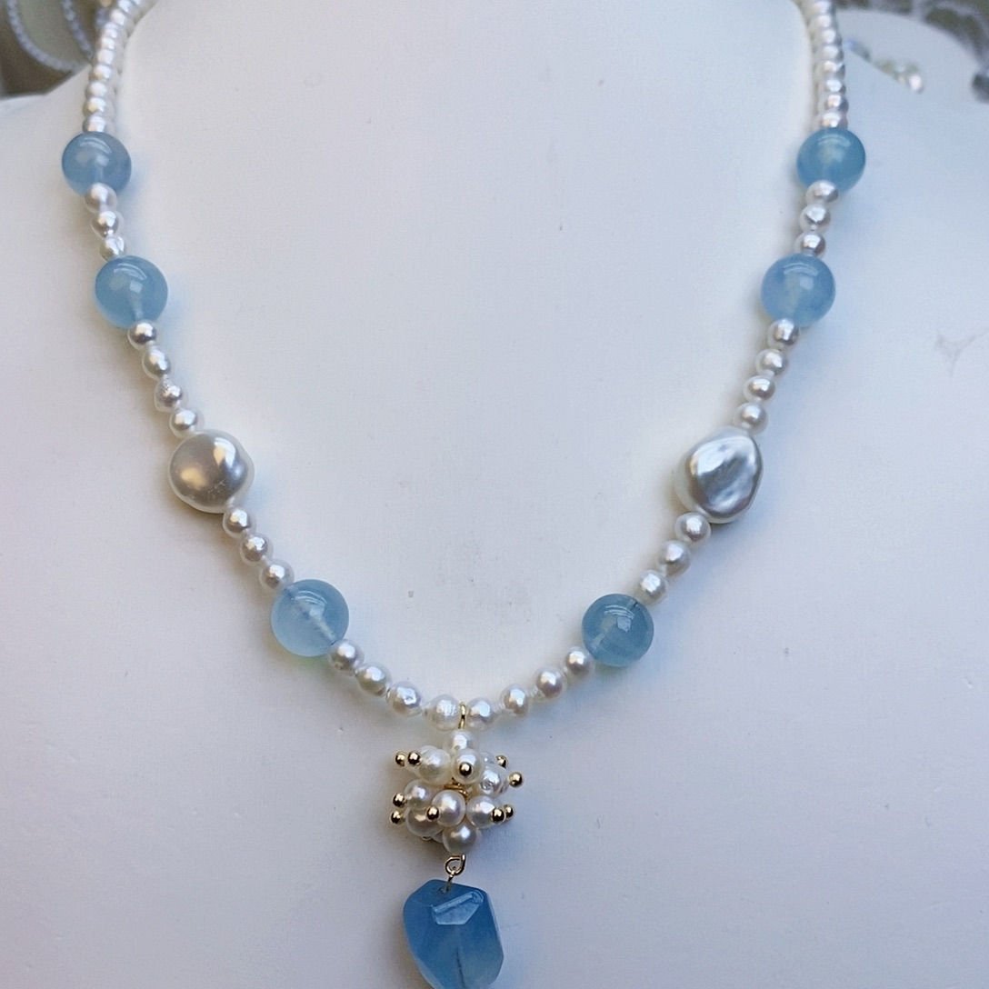 淡水珍珠颈饰未镶嵌